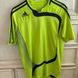 Adidas Formotion Jersey Lime Green Size Small Gently Used